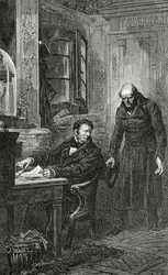 Illustration from Les Misérables, 19th Century